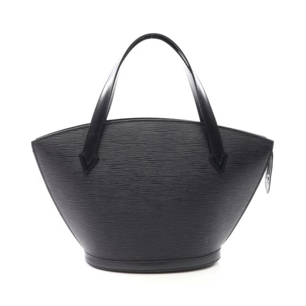 Louis Vuitton Saint Jacques Handbag Leather Epi Black
